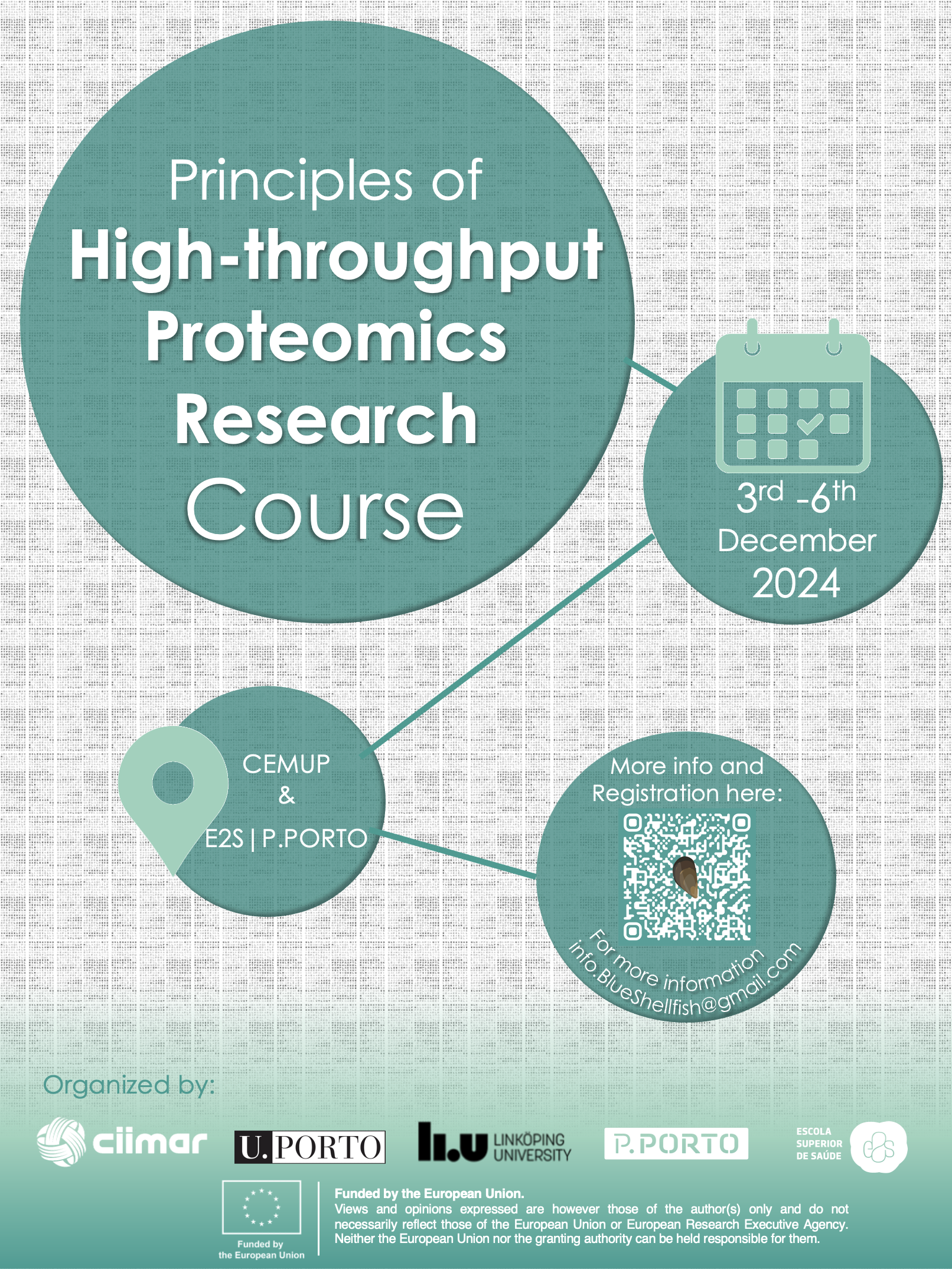 ​Principles Of High-throughput Proteomics Research Course - 2024 Edition